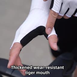 CXWXC Cycling Half Finger Gloves Men Women Breathable Anti-slip Glove Fitness Sport Training Gloves With Extended Wrist Guard