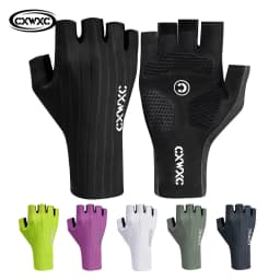 CXWXC Cycling Half Finger Gloves Men Women Breathable Anti-slip Glove Fitness Sport Training Gloves With Extended Wrist Guard