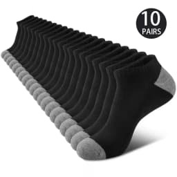 10 Pairs Of Comfortable Breathable Socks Sweat Absorbing Odor Proof Low Cut Solid Color Socks Suitable For Outdoor Activities