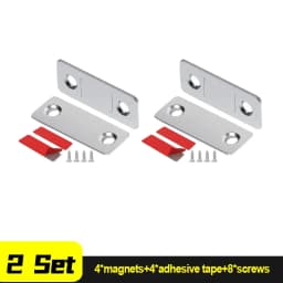 Wholesale Magnetic Door Catch Ultra-Thin Cabinet Catches Door Closed Magnets Sheet Adhesive Closet Drawer Window Magnet Latches