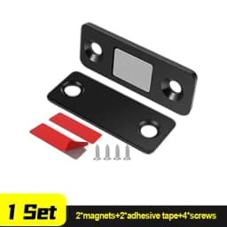 Wholesale Magnetic Door Catch Ultra-Thin Cabinet Catches Door Closed Magnets Sheet Adhesive Closet Drawer Window Magnet Latches