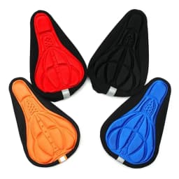 2025 Bicycle Saddle 3D Soft Cycling Seat Cover MTB Mountain Bike Thickene Sponge Pad Outdoor Breathable Cushion Bike Accessories