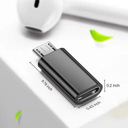 Mini Type C To Micro USB Android Charging Adapter Converter for Samsung Xiaomi Huawei Usbc To Microusb V8 Sync Charger Jack