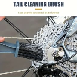 Plastic Chain Gear Grunge Wheel Brush Bicycle Chain Cleaning Brush Portable Bike Motorcycle Cleaning Tool Rim Care Tire