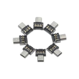 1/5PCS Universal Type-C Micro USB to USB 2.0 OTG Adapter Connector for Cell Smartphone USB2.0 Type C Micro USB OTG Cable Adapter