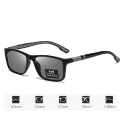Photochromic Anti Blue Light Outdoor Sports Cycling Ultra Light High-definition Color Changing Myopia Glasses 0 -0.5 -0.75 -1.25
