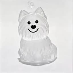 Transparent Dog Hair Storage Container Adorable Pet Keepsake Capsule Pendant With Key Ring for Pet Lovers DIY Memorial Keychain