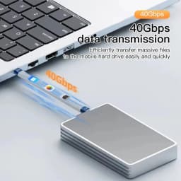 Type-C to Type-C 240W Short Cable Fast Charging USB-C Cord 40Gbps Data Transfer 8K Flat Slim FPC Data Charge Extension Cable ﻿