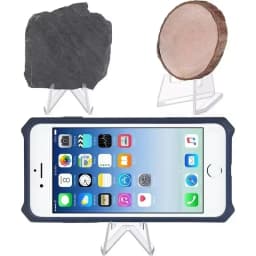 1-30PCS Clear Acrylic Coin Display Stand Holders Small Easel Rack Trading Card Holder Support for Kpop Idol Card Organizer