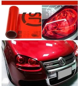 Car Headlight Taillight Protective Film Tint Vinyl Film Auto Lamp Film Sticker Sheet Color-Changing Smoke Matt Rear Fog Stickers