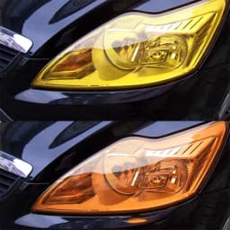 Car Headlight Taillight Protective Film Tint Vinyl Film Auto Lamp Film Sticker Sheet Color-Changing Smoke Matt Rear Fog Stickers