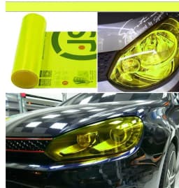 Car Headlight Taillight Protective Film Tint Vinyl Film Auto Lamp Film Sticker Sheet Color-Changing Smoke Matt Rear Fog Stickers