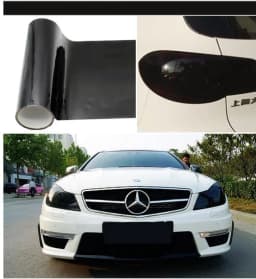 Car Headlight Taillight Protective Film Tint Vinyl Film Auto Lamp Film Sticker Sheet Color-Changing Smoke Matt Rear Fog Stickers