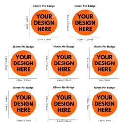 Customized Personalized Tinplate Enamel Pins Creativity Printed Pictures Text Metal Lapel Badges Brooches Jewelry Gift Wholesale