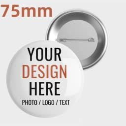 Customized Personalized Tinplate Enamel Pins Creativity Printed Pictures Text Metal Lapel Badges Brooches Jewelry Gift Wholesale