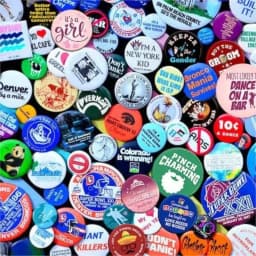 Customized Personalized Tinplate Enamel Pins Creativity Printed Pictures Text Metal Lapel Badges Brooches Jewelry Gift Wholesale