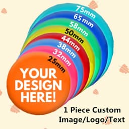Customized Personalized Tinplate Enamel Pins Creativity Printed Pictures Text Metal Lapel Badges Brooches Jewelry Gift Wholesale