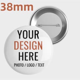 Customized Personalized Tinplate Enamel Pins Creativity Printed Pictures Text Metal Lapel Badges Brooches Jewelry Gift Wholesale
