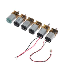 Mini N20 Gear Motor DC 3V-12V Slow Speed Full Metal Gearbox Gear Reducer Electric Engine Large Torque DIY Toy Robot