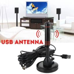 HD Digital TV Antenna Indoor Amplified DAB Antenna 200 Miles Ultra HDTV With Amplifier VHF/UHF Quick Response Outdoor Aerial Set
