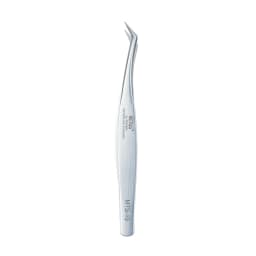 VETUS Original New MTS Series Silver Tweezers for Eyelash Extensions Stainless Steel Hyper Fine Tip Anti Static ESD Tweezers