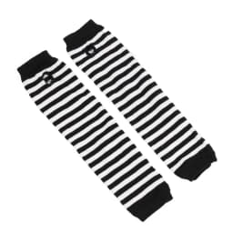 Winter Warm Long Sleeves Gloves for Man Women Fingerless Stripe Hip-Hop Knitted Elbow Mittens Elastic Outdoor Warmer Arm