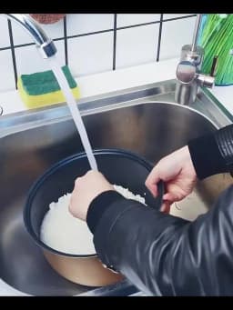 1 Piece of Rice Drainage Basket Rice Filter Fruit and Vegetable Drainage Sieve Kitchen Supplies Small Tools Multi-purpose