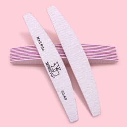 5Pcs/Lot Nail File Mix Color Limas 80/100/150/180/240 Grit Professional Sandpaper Cuticle Remover Buffer Files Manicure Tool Set