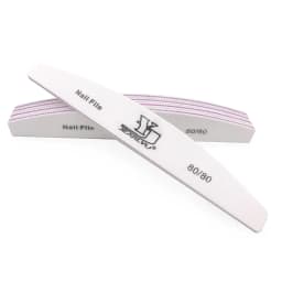 5Pcs/Lot Nail File Mix Color Limas 80/100/150/180/240 Grit Professional Sandpaper Cuticle Remover Buffer Files Manicure Tool Set