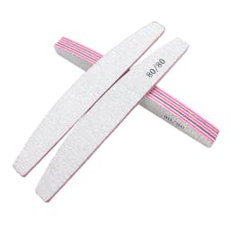 5Pcs/Lot Nail File Mix Color Limas 80/100/150/180/240 Grit Professional Sandpaper Cuticle Remover Buffer Files Manicure Tool Set