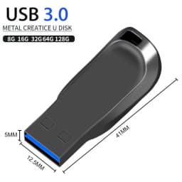USB Flash Drive 128GB 64GB 32GB 16GB 3.0 High-Speed PenDrive 128GB 64GB USB Memory Stick 32GB 16GB USB Flash Drive