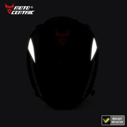 MOTOCENTRIC Motorcycle Back Seat Bags Waterproof Tail Bag Rear Seat Bag Multifunctional Motorbike Helmet Bag Moto Rider Backpack
