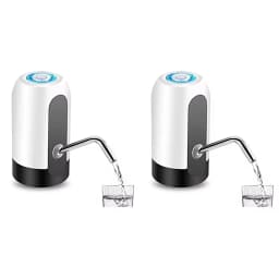 1pcWhite/Black Water Bottle Pump USB Charging Auto Switch Drinking Dispenser Charging One Click Auto Switch Drink Pump Dispenser