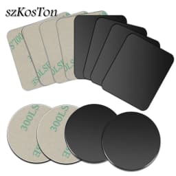 Metal Plate For Car Phone Holder Magnetic Universal Iron Sheet Disk Sticker Mount Mobile Phone Magnet Stand For IPhone
