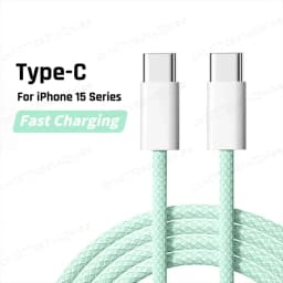 Original PD 60W Fast Charger 6A USB C to Type C Cable For iPhone 18 17 16 15 Pro MAX Quick Charging For Samsung S26 Xiaomi Cable