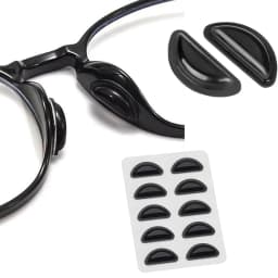 5/10 Pairs Super Sticky Anti Slip Eyeglass Nose Pads Soft Silicone Adhesive Glasses Nose Pad for Plastic Frame Glasses Parts