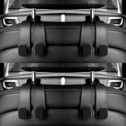 Car Headrest Hooks Hanger for Bags Seat Back Organizer Holder Clips Auto Fastener Hooks Car St