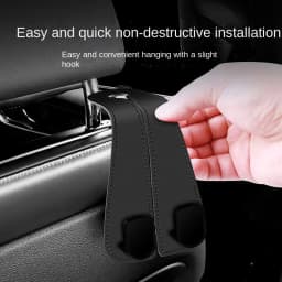 Car Headrest Hooks Hanger for Bags Seat Back Organizer Holder Clips Auto Fastener Hooks Car St