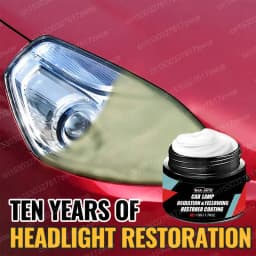 Car Headlight Restoration Polishing Kits Headlamp Scratch Remover Repair Cleaning Paste Remove Oxidation Headlight Polish Liquid