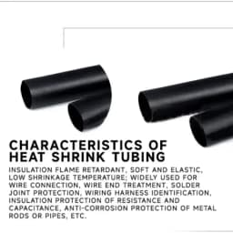1m 41 Sealing Waterproofing AntiCorrosion Protection And Heat Shrink Tubing For WearResistant And Leak Proof MultiStrand Harness