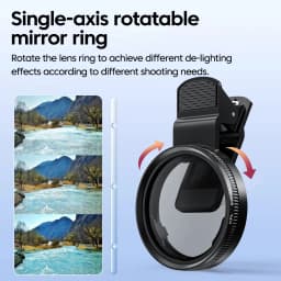 52mm CPL Universal With Clip Mobile Phone Lens Circular Polarizing Filter For iPhone Samsung smartphones