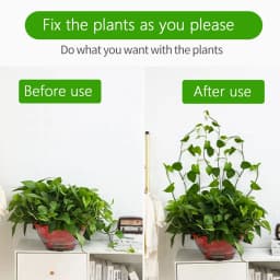 10pcs-Home Garden Plant Climbing Wall Fixture Clips Rattan Vine Fixer Self-Adhesive Plant Climbing Wall Fixed Buckle Hook