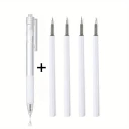 1+4PCS/5PCS Pen Knife Mini Pressing Engraving Pen Ins Mini Account Sticker Art Knife Paper Art Knife Pen Cutting Paper Knife