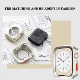 Bumper Soft Silicone Case For Apple Watch 11 10 9 8 7 6 SE 5 Anti-drop Matte Cover For iwatch 49mm 41mm 42mm 46mm 40mm 44mm 45mm