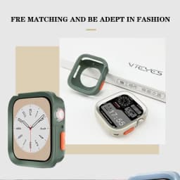 Bumper Soft Silicone Case For Apple Watch 11 10 9 8 7 6 SE 5 Anti-drop Matte Cover For iwatch 49mm 41mm 42mm 46mm 40mm 44mm 45mm