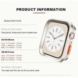 Bumper Soft Silicone Case For Apple Watch 11 10 9 8 7 6 SE 5 Anti-drop Matte Cover For iwatch 49mm 41mm 42mm 46mm 40mm 44mm 45mm