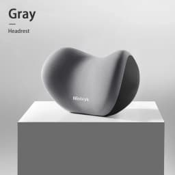 Car Neck Pillow Memory Foam Protective Lumbar Back Support Breathable Car Headrest Cushion Relieve Stress Car Seat Pillow