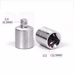 1/4" 3/8" 1/2" Ratchet Wrench Adapter Chrome Vanadium Sleeve Drive Socket Converter Wrench Transform Joint