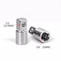 1/4" 3/8" 1/2" Ratchet Wrench Adapter Chrome Vanadium Sleeve Drive Socket Converter Wrench Transform Joint