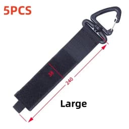 Cord Organizer Holder with Rotate Buckle Wire Manager Power Cord Management Nylon Heavy Cord Storage Straps for Cables Hoses